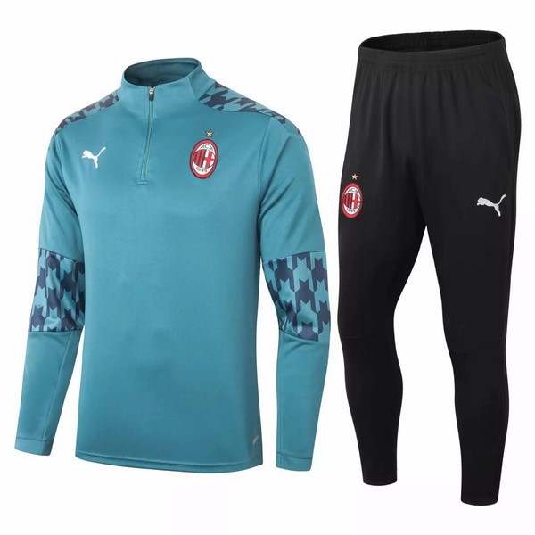 Chandal AC Milan 2020-21 Verde Negro